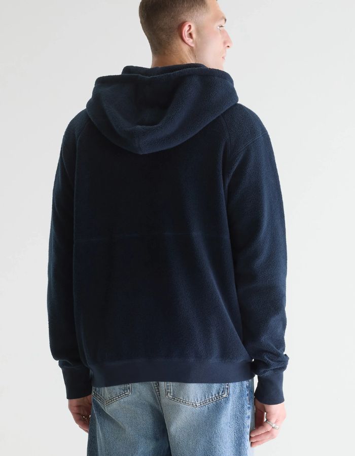 Sweatshirt homme Mattis Parker bleu encre à capuche Bellerose