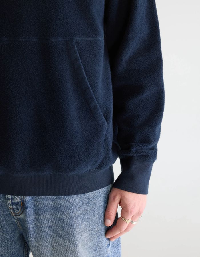 Sweatshirt homme Mattis Parker bleu encre à capuche Bellerose