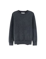 Sweatshirt homme Flake Meteorite gris foncé à col rond Bellerose