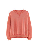 Sweatshirt oversized Flipos Écarlate rouge délavé pour femme Bellerose