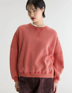 Sweatshirt oversized Flipos Écarlate rouge délavé pour femme Bellerose