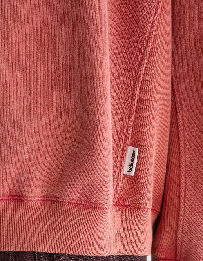 Sweatshirt oversized Flipos Écarlate rouge délavé pour femme Bellerose
