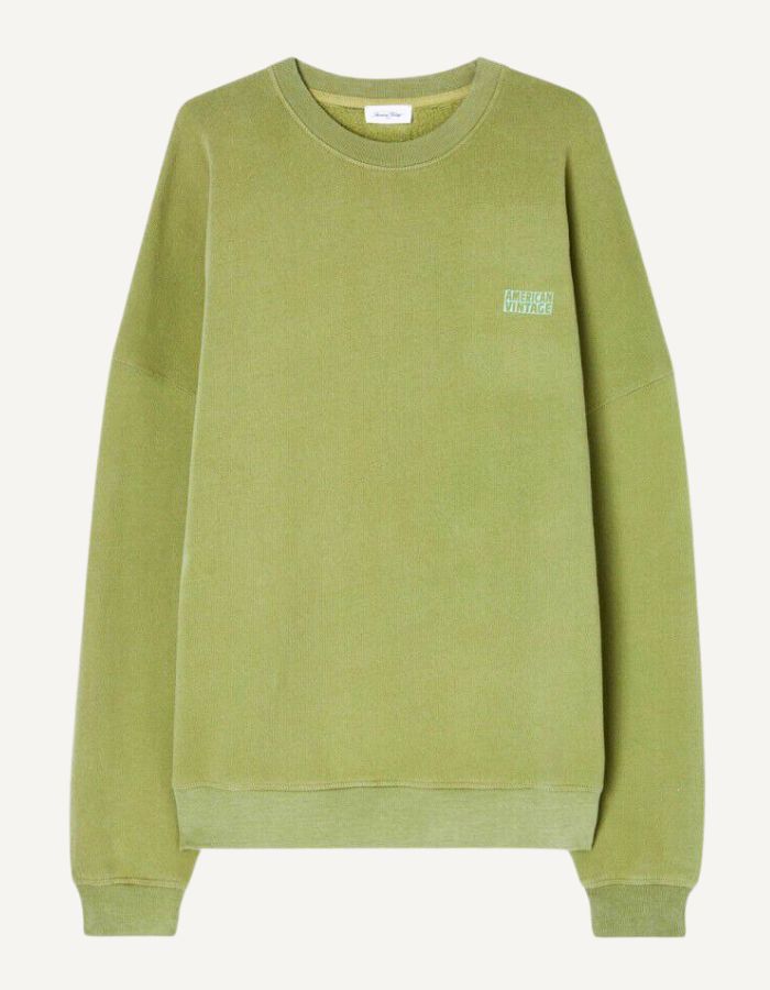 Sweatshirt Izubird Vert