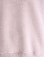 Sweatshirt Temi Glycine rose poudré à col rond pour femme Bellerose