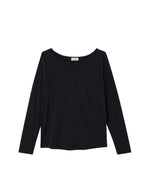 T-shirt femme Laloom noir American Vintage
