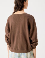 T-shirt ample femme Sonoma Châtaignier Vintage American Vintage