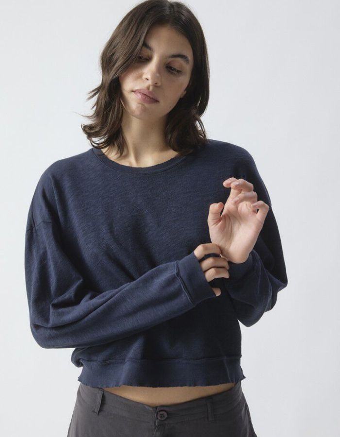 T-shirt ample femme Sonoma Navy Blue Vintage American Vintage