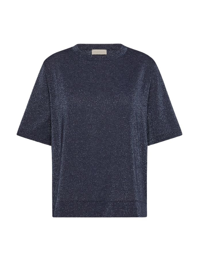 T-shirt Iora Jersey Lurex Denim