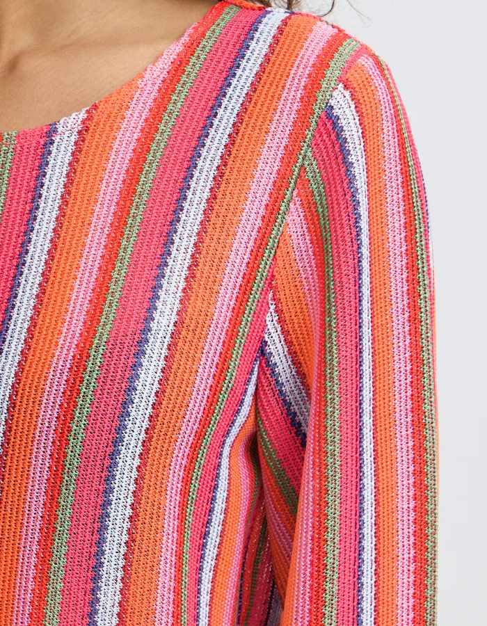 trinity-t-shirt-libella-maille-multicolore-ichi-4