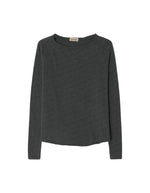 T-shirt Sonoma Manches Longues Noir Col Rond