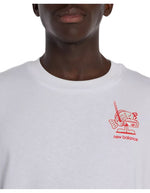 T-shirt Ramen White 100% Coton