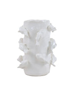 Vase Céramique Poisson Blanc