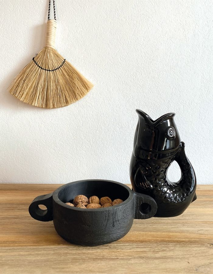 Vase Pichet Poisson Noir