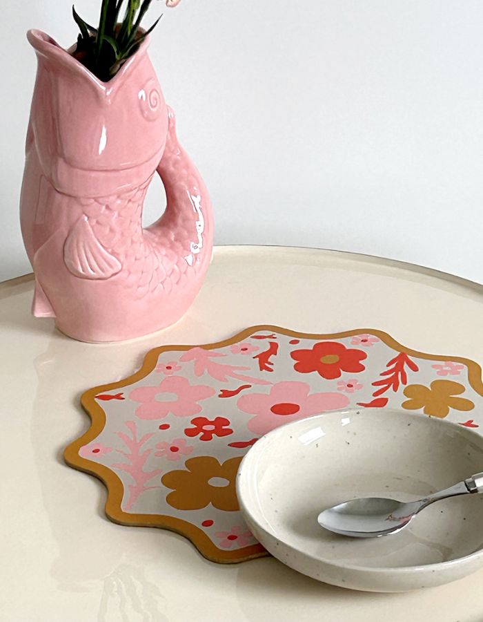 Vase Pichet Poisson Rose
