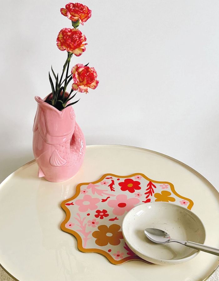 Vase Pichet Poisson Rose