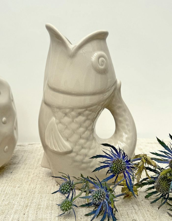 Vase Pichet Poisson Sable