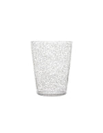 Verre Memento Synth Transparent en plexi avec bulles d'air délicates, incassable et recyclable.