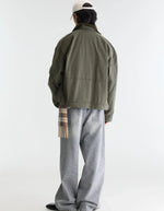Veste homme Plod Thyme vert thym en coton ripstop Bellerose