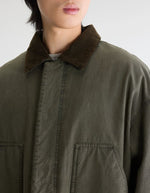 Veste homme Plod Thyme vert thym en coton ripstop Bellerose