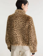 Veste femme Enjoy Display A en fausse fourrure léopard Bellerose