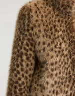 Veste femme Enjoy Display A en fausse fourrure léopard Bellerose