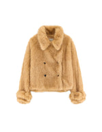 Veste courte Elordi Ambre en fausse fourrure Bellerose