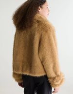 Veste courte Elordi Ambre en fausse fourrure Bellerose