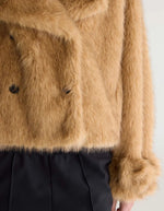 Veste courte Elordi Ambre en fausse fourrure Bellerose