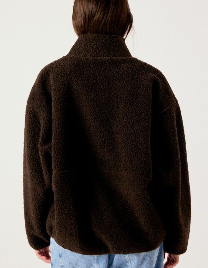Veste zippée Hoktown Marronnier Chiné American Vintage