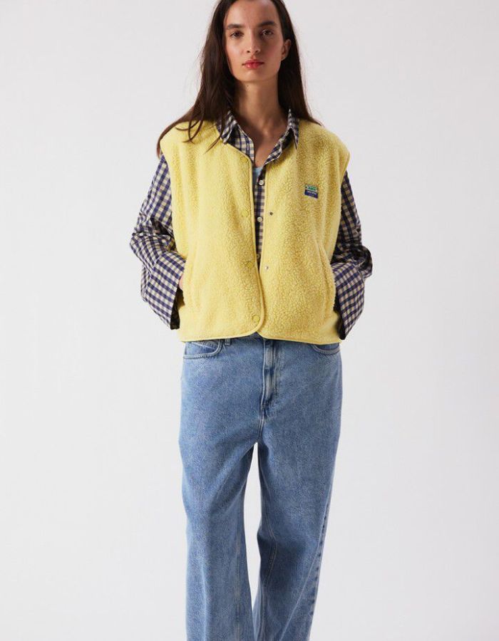 Veste sans manches Hoktown Beurre Chiné American Vintage