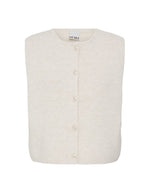 Gilet sans manches Panora Birch Melange – ICHI
