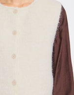 Gilet sans manches Panora Birch Melange – ICHI