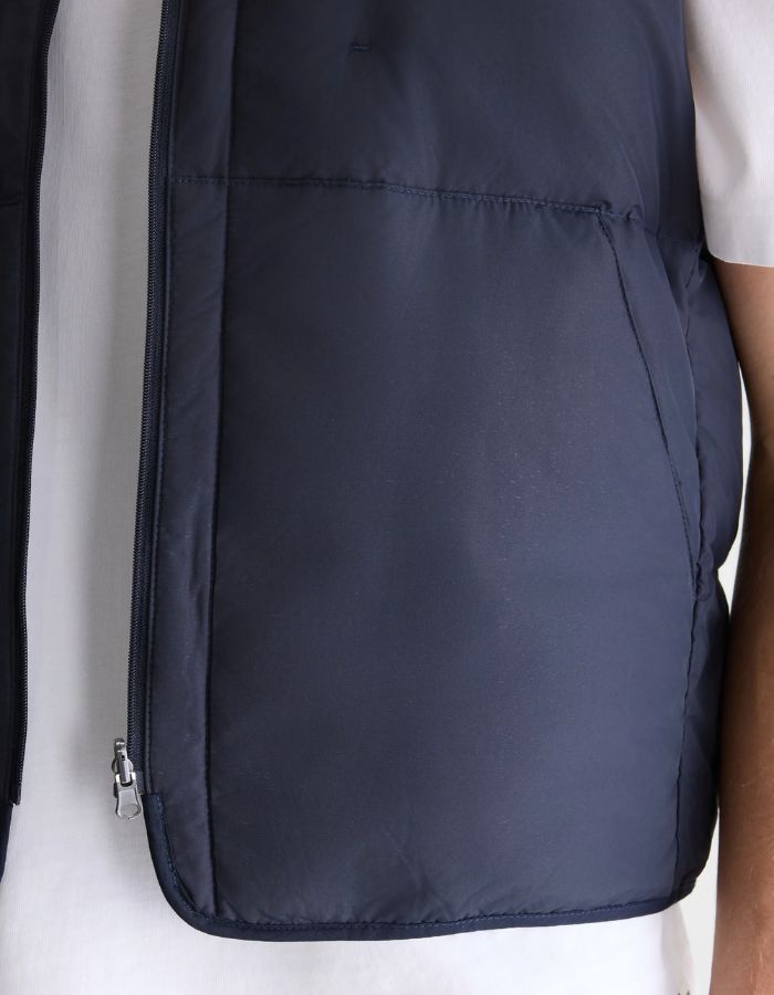 Veste sans manches homme Hoch Navy matelassée Bellerose