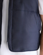 Veste sans manches homme Hoch Navy matelassée Bellerose