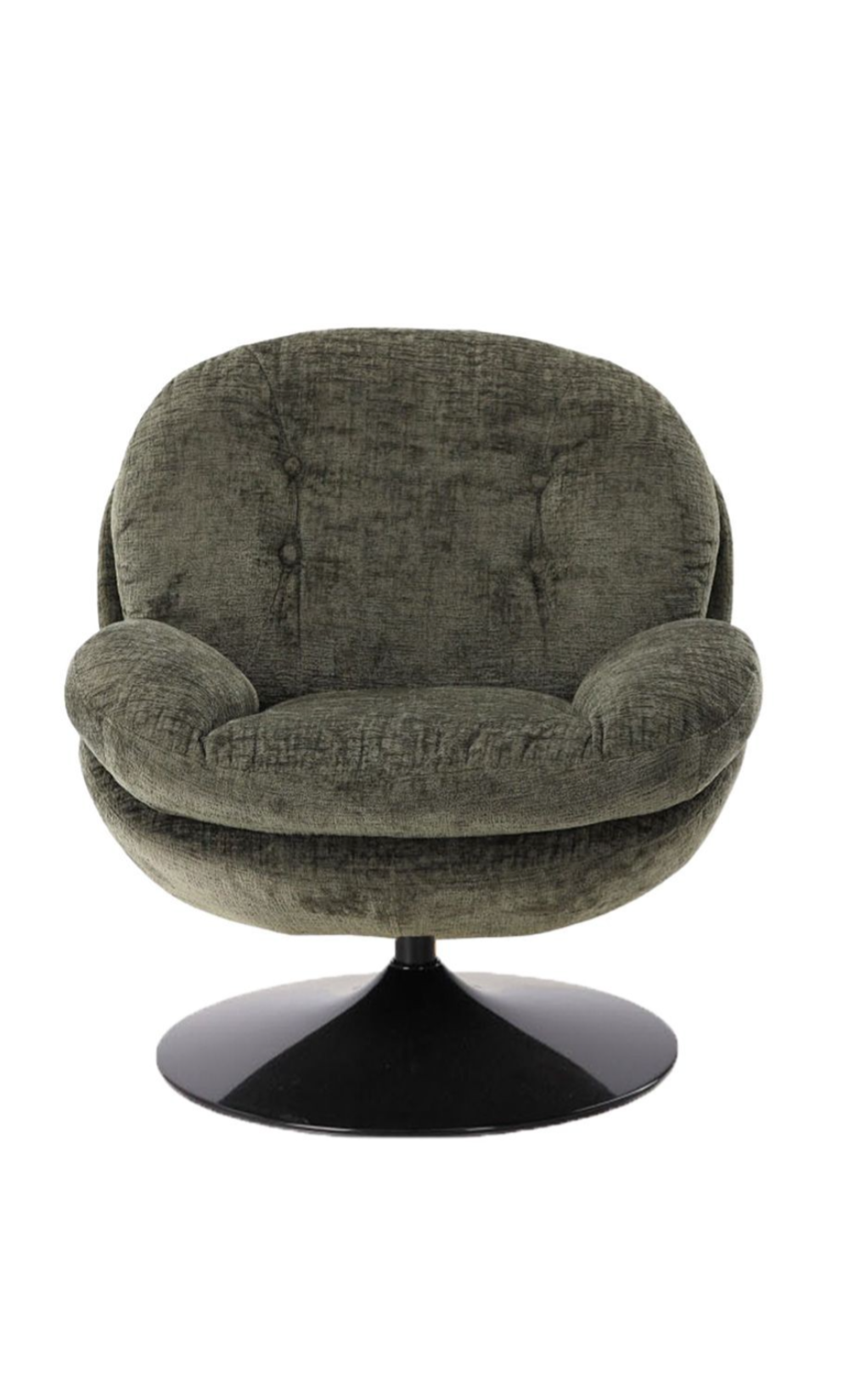 Fauteuil Loveuse Velours Kaki - trinity– trinity mode & maison